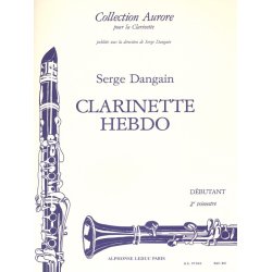 Serge Dangain: Clarinette-Hebdo Vol.2 (Clarinet solo)