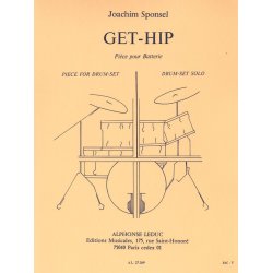 Joachim Sponsel: Get-Hip (Percussion solo)