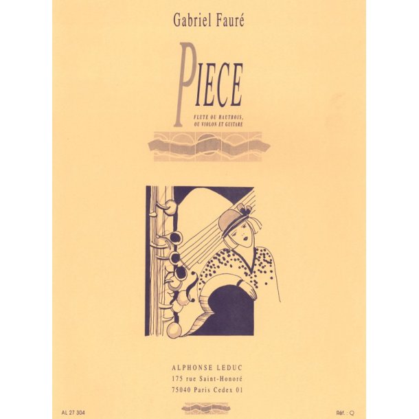 Gabriel Faur&eacute;: Pi&egrave;ce (Flute & Guitar)
