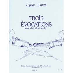 Eug&egrave;ne Bozza: 3 Evocations (Flutes 2)
