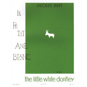 Ibert Little White Donkey Vla/Pf Bk