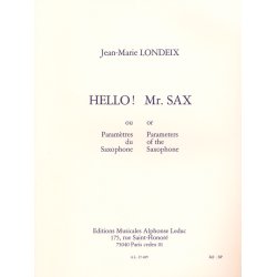 Jean-Marie Londeix: Hello! Mr Sax (Saxophone solo)