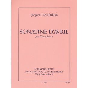 Jacques Castérède: Sonatine d'Avril (Flute & Guitar)