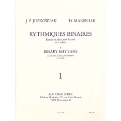 Jacques-Fran&ccedil;ois &amp; D. Juskowiak J.F.&amp; Marseille: Rythmiques binaires Vol.1 (Percussion solo)