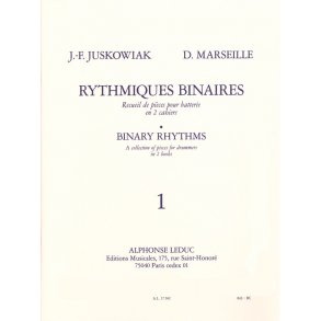 Jacques-François & D. Juskowiak J.F.& Marseille: Rythmiques binaires Vol.1 (Percussion solo)