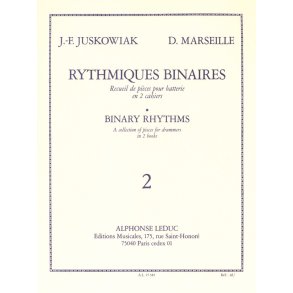 Jacques-François & D. Juskowiak J.F.& Marseille: Rythmiques binaires Vol.2 (Percussion solo)