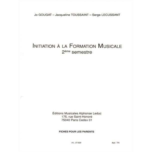 Lecussant I. F. M. Fiches Pedagogiques Parents No.2 Le Complet Book