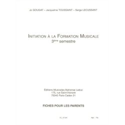 Lecussant I. F. M. Fiches Pedagogiques Parents No.3 Le Complet Book