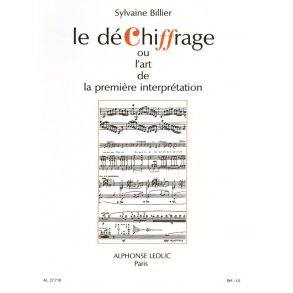 S. Billier: Déchiffrage ou l'Art de la premiere Interpretation (Book)
