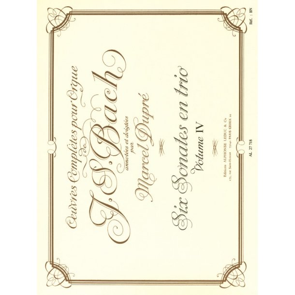 Johann Sebastian Bach: Organ Works Vol.4 (Organ)