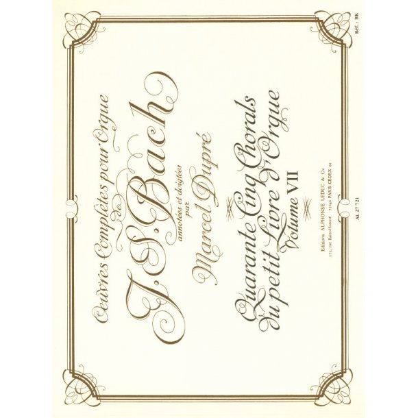 Johann Sebastian Bach: Organ Works Vol.7 (Organ)