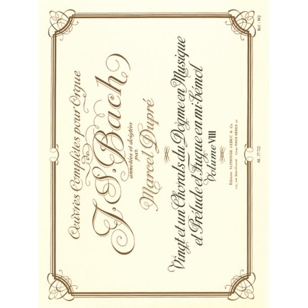 Johann Sebastian Bach: Organ Works Vol.8 (Organ)