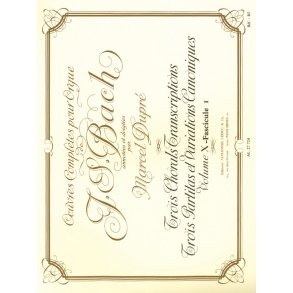 Johann Sebastian Bach: Organ Works Vol.10, Book 1 (Organ)