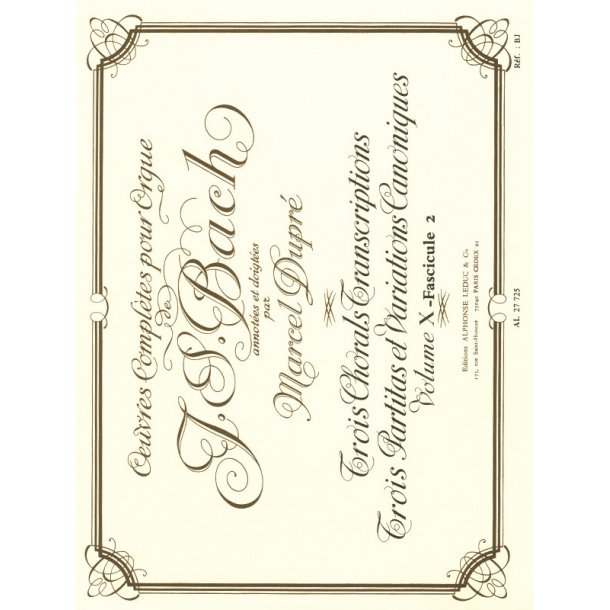 Johann Sebastian Bach: Organ Works Vol.10, Book 2 (Organ)