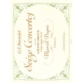 Georg Friedrich Handel: 16 Concertos Vol.1 (Organ)