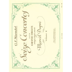 Georg Friedrich Handel: 16 Concertos Vol.2 (Organ)