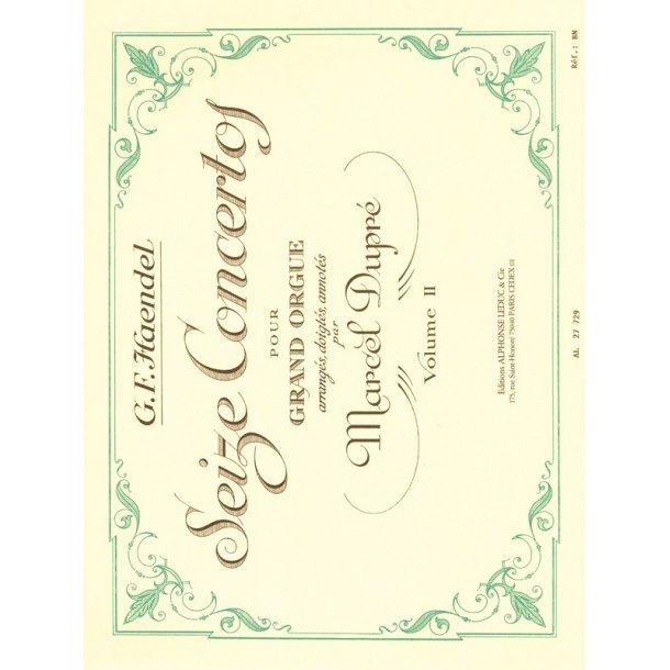 Georg Friedrich Handel: 16 Concertos Vol.2 (Organ)