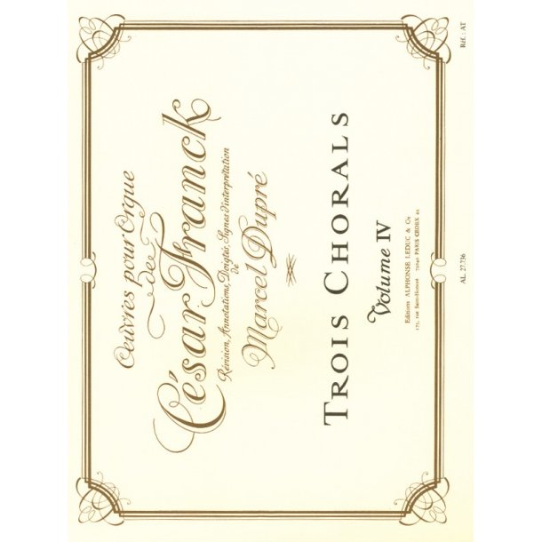 C&eacute;sar Franck: Organ Works Vol.4 (Organ)