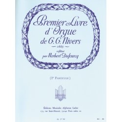 Guillaume Gabriel Nivers: Livre D'Orgue No. 1 Vol. 1 (Organ)