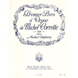 Michel Corrette: Livre d'Orgue Vol.1 (Organ)