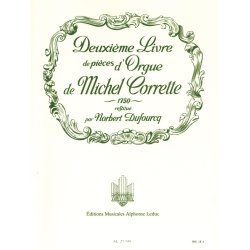 Michel Corrette: Livre d'Orgue Vol.2 (Organ)