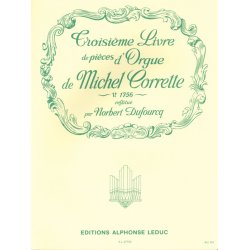 Michel Corrette: Livre d'Orgue Vol.3, Part 1 (Organ)