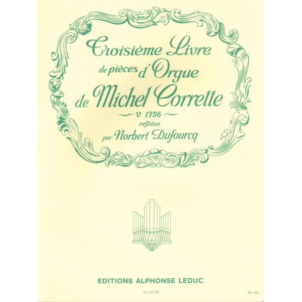 Michel Corrette: Livre d'Orgue Vol.3, Part 1 (Organ)