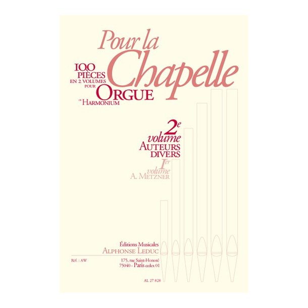 Various Composers: Pour la Chapelle Vol.2 (Organ)