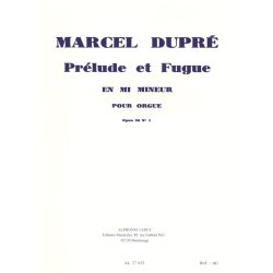 Marcel Dupr&eacute;: 3 Pr&eacute;ludes et Fugues Op.36, No.1 in E minor (Organ)