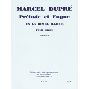 Marcel Dupré: 3 Préludes et Fugues Op.36, No.2 in A flat major (Organ)