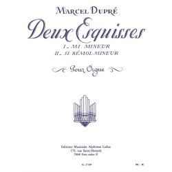 Marcel Dupr&eacute;: 2 Esquisses Op.41, No.1 & No.2 (Organ)