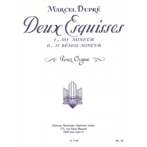 Marcel Dupré: 2 Esquisses Op.41, No.1 & No.2 (Organ)