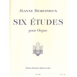 Jeanne Demessieux: 6 Etudes (Organ)