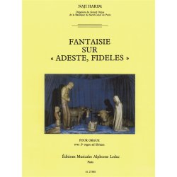 Hakim Fantaisie Sur Adeste Fideles Organ Book