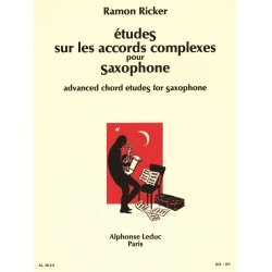 Ramon Ricker: Etudes sur les Accords complexes (Saxophone solo)
