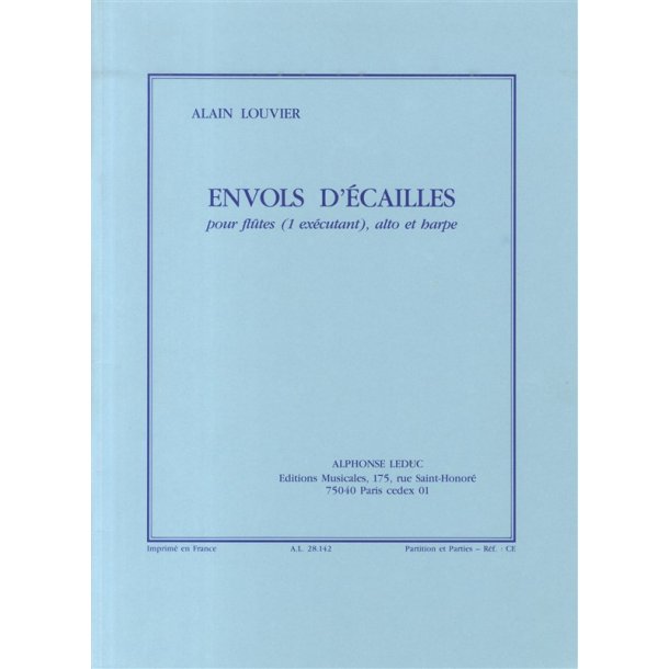 Alain Louvier: Envol d'Ecailles (Trio - Mixed)