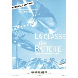 Emmanuel & Guy Boursault E.& Lef&egrave;vre G.: La Classe de Batterie dans les Conservatoires Vol.4 (Percussion solo)