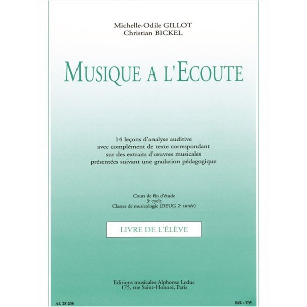 Michelle-Odile Gillot, Christian Bickel: Aural Music