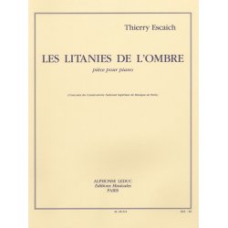 Thierry Escaich: Les Litanies de l'Ombre (Piano solo)