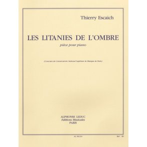 Thierry Escaich: Les Litanies de l'Ombre (Piano solo)