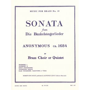 Anon.: Sonata from 'Die Bänkelsängerlieder' (Quintet-Brass)