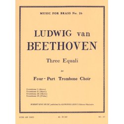 Ludwig van Beethoven: 3 Equali (Trombones 4)