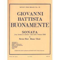 Giovanni Battista Buonamente: Sonata (Septet-Brass)