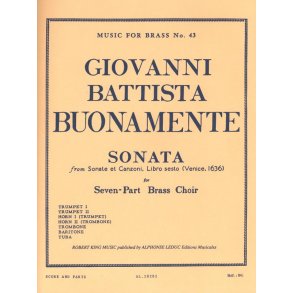 Giovanni Battista Buonamente: Sonata (Septet-Brass)