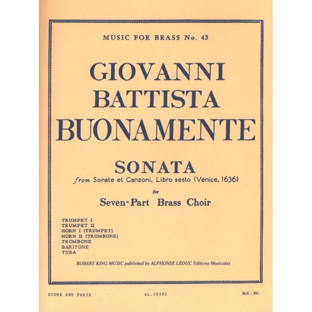 Giovanni Battista Buonamente: Sonata (Septet-Brass)