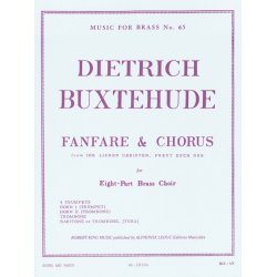 Dietrich Buxtehude: Fanfare & Chorus (Ensemble-Brass 8 or more)