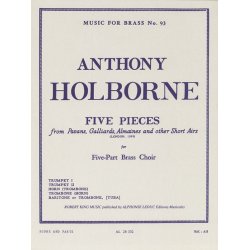 Anthony Holborne: 5 Pieces (Quintet-Brass)