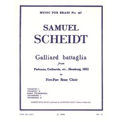 Samuel Scheidt: Galliard Battaglia (Quintet-Brass)