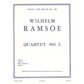 Wilhelm Ramsöe: Quartet No.5 (Quartet-Brass)