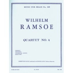 Wilhelm Rams&ouml;e: Quartet No.4 (Quartet-Brass)
